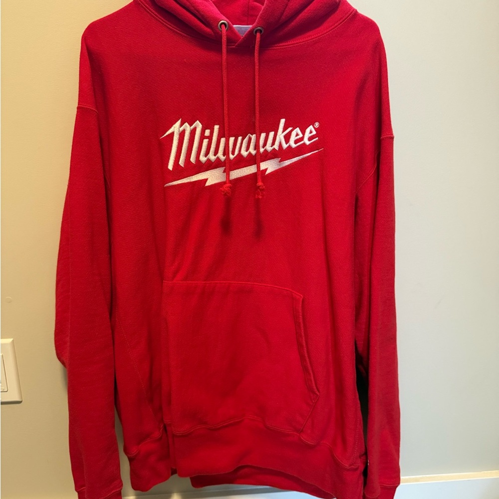 Red Milwaukee Hoodie
